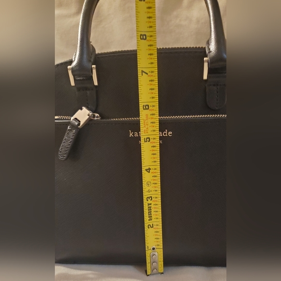 SOLD - Kate Spade New York Louise Small Dome Satchel Crossbody Black - Picture 9 of 11